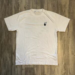 Off-White AW21 Faded Degrade Arrow Tee T-Shirt Size Large